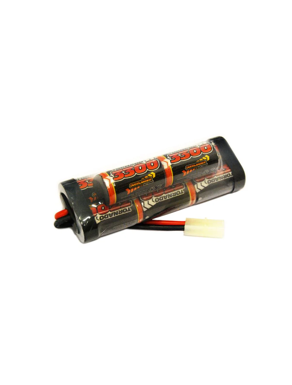Overlander SubC 3300mAh 9.6V 8-Cell Hump Premium Sport NiMH Battery - Deans Connector 2837