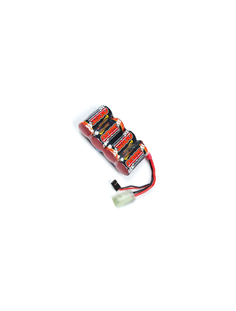 Overlander SubC 3800mAh 4.8V Flat Premium Sport NiMH Battery - Tamiya & JR Connector 1482 - Image 2