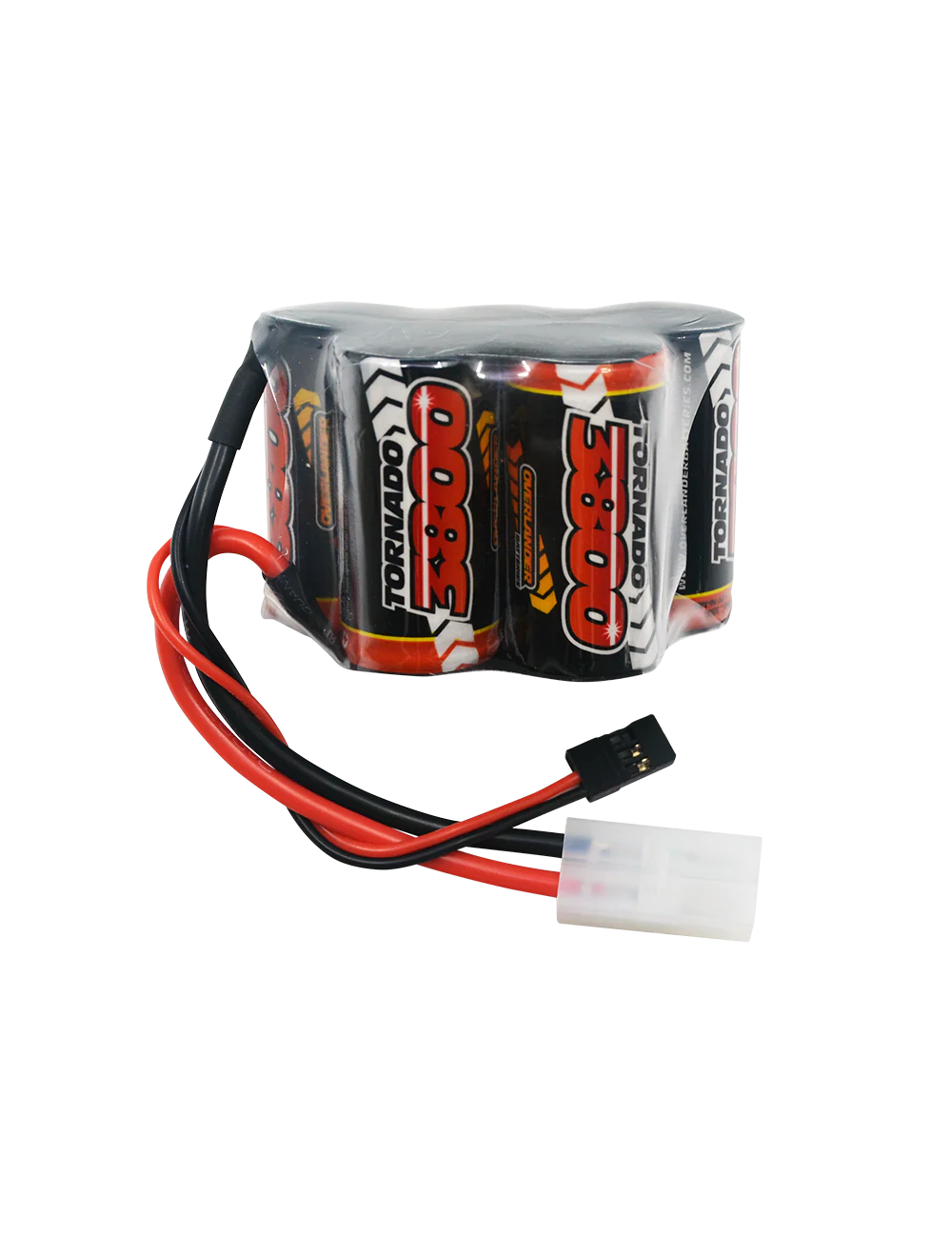 Overlander SubC 3800mAh 6V Hump Premium Sport NiMH Battery - Tamiya & JR Connector 2623