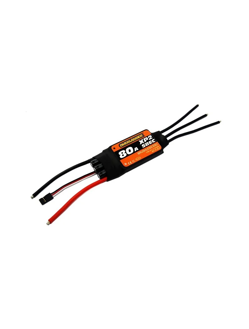 Overlander XP2 80A SBEC Brushless Speed Controller ESC 2613 - Image 2