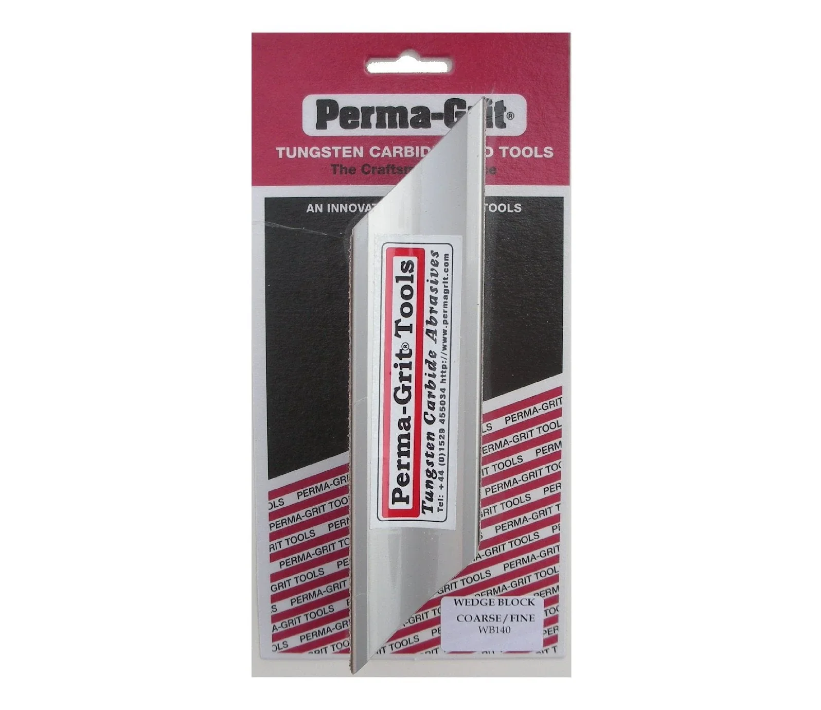 Perma-Grit Sanding Block Wedge 140mm x 51mm Coarse / Fine Grit WB140 PermaGrit - Image 2