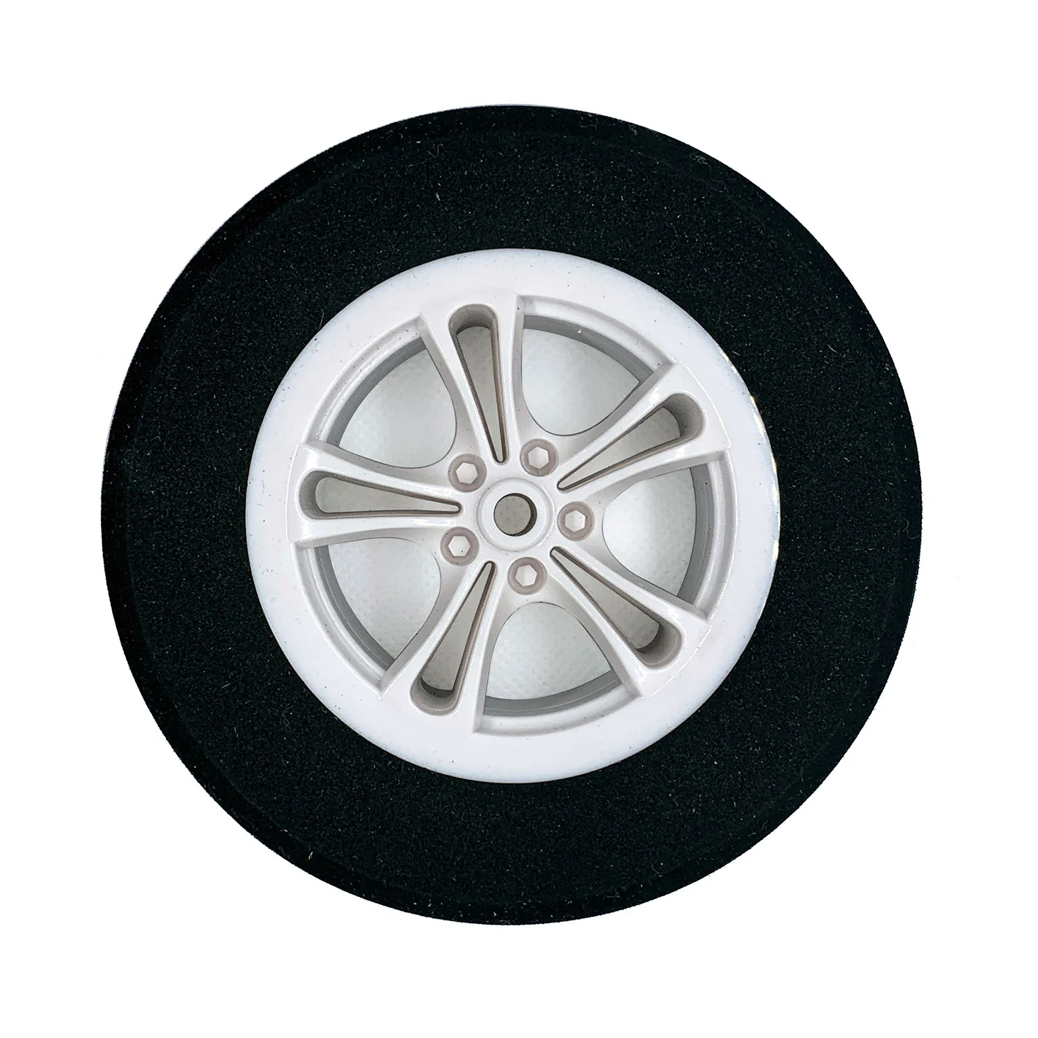 Pilot-RC 4.5in EVA Foam with Plastic Hub Wheel PIL464