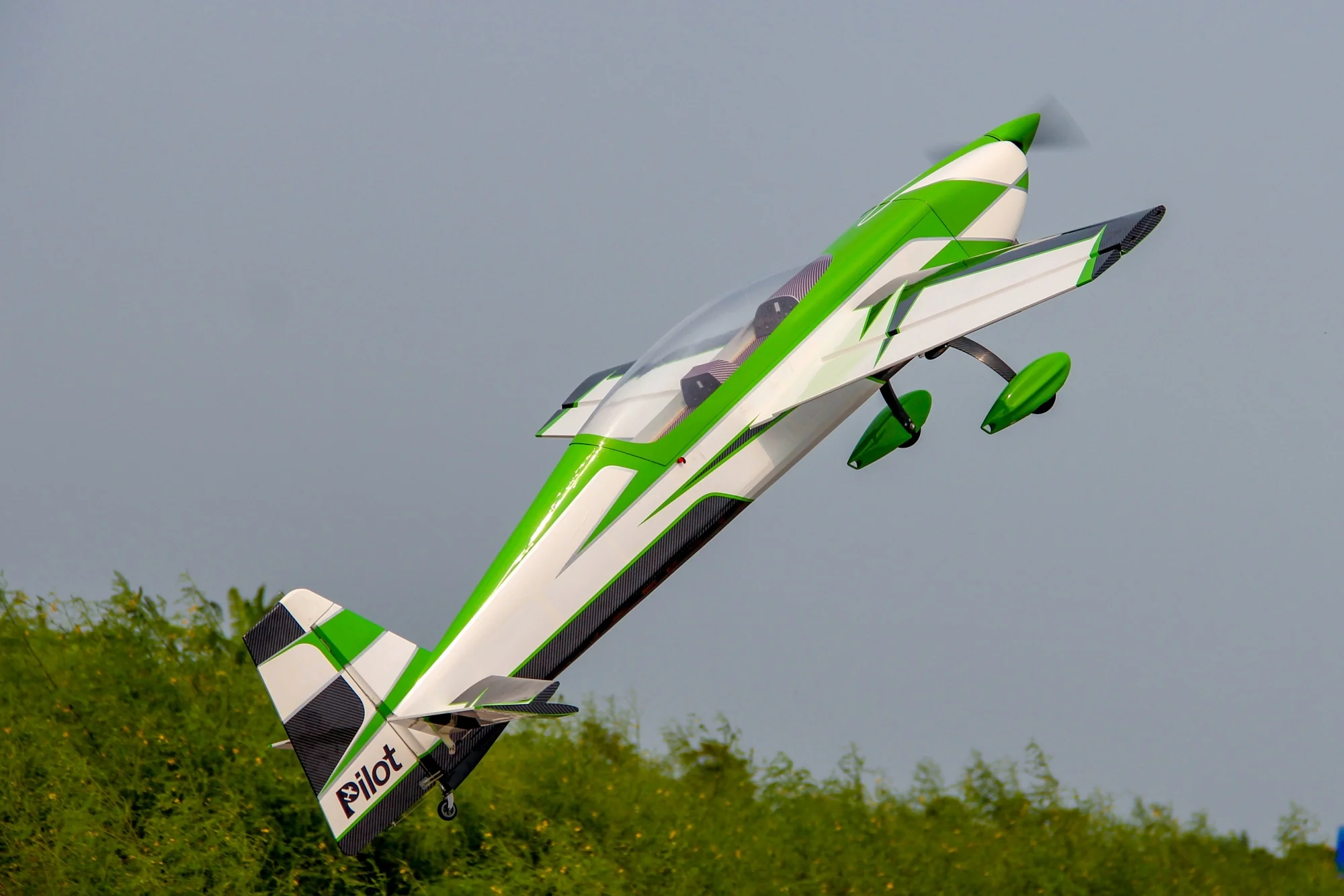 Pilot RC Extra-NG 60in Green/Black/White (02) PIL686 - Image 4