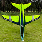 Pilot-RC MATRIX JET 1.8M With RETRACTS GREEN/BLUE PIL784 - Image 2