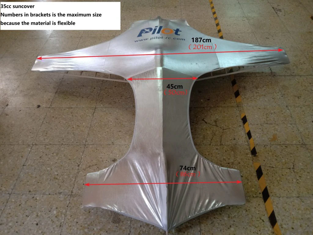 Pilot RC Suncover For 35Cc Aerobatic Plane PIL011 - Image 2