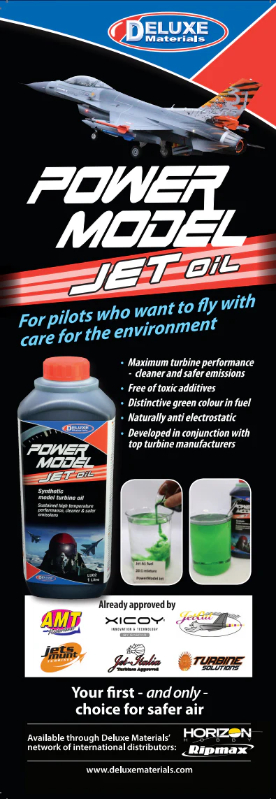 Power Model JET OIL (Turbine oil 1 Litre) LU02 from Deluxe Materials - Image 2