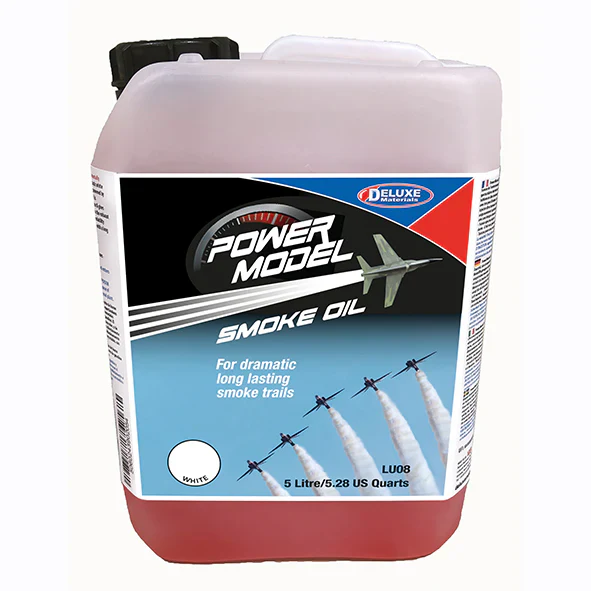 PowerModel SMOKE OIL (5 Litre) LU08 from Deluxe Materials