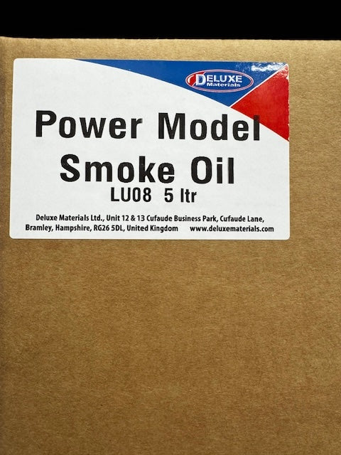 PowerModel SMOKE OIL (5 Litre) LU08 from Deluxe Materials - Image 3