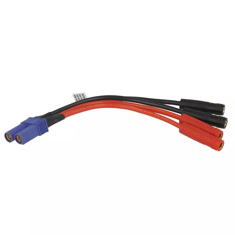 Electriflyer EC5 Female to 2 x 4mm Banana Females Y Cable MT1469