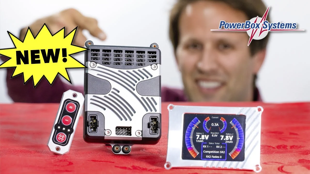 PowerBox Competition SR2 With SensorSwitch, LCD Display 4450 - Image 2