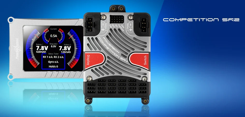 PowerBox Competition SR2 With SensorSwitch, LCD Display 4450 - Image 3