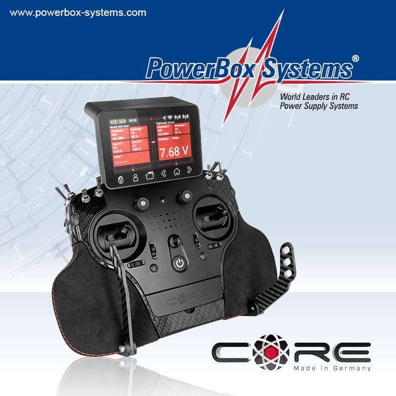 PowerBox Core Radio System Black With PBR-9D Receiver - Image 6