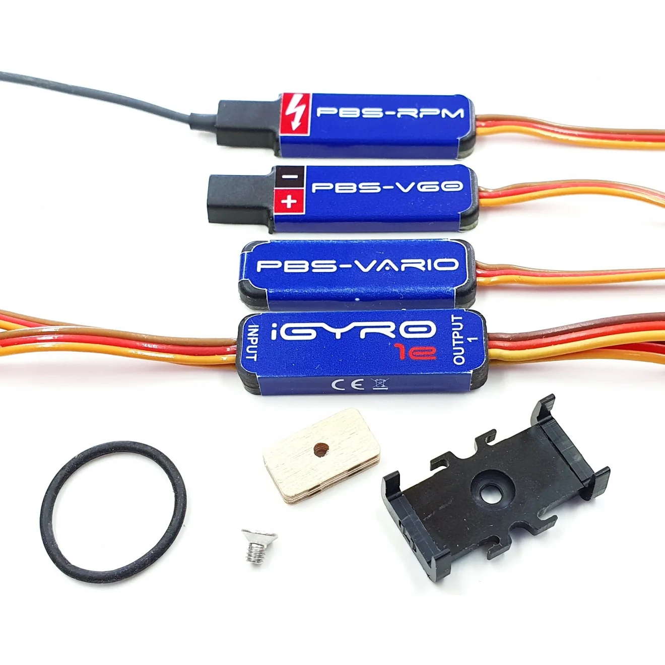 PowerBox Systems Click Holder for Sensors PBS Vario iGyro 1e RPM V60 from STV Tech 021-13