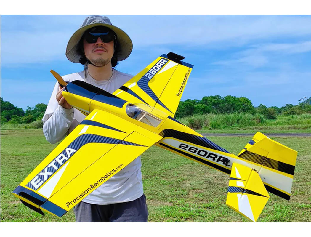 Precision Aerobatics Extra 260RR ARF - Yellow PL-1049-Y - Image 3