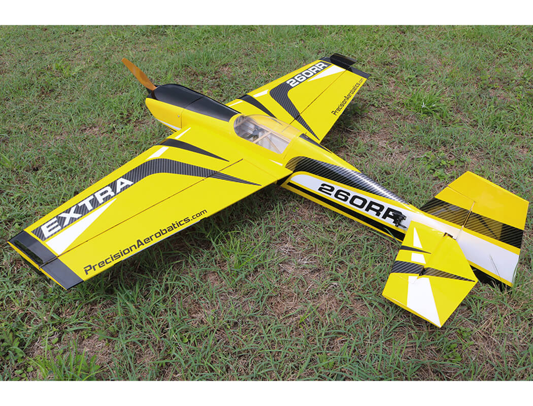Precision Aerobatics Extra 260RR ARF - Yellow PL-1049-Y - Image 4