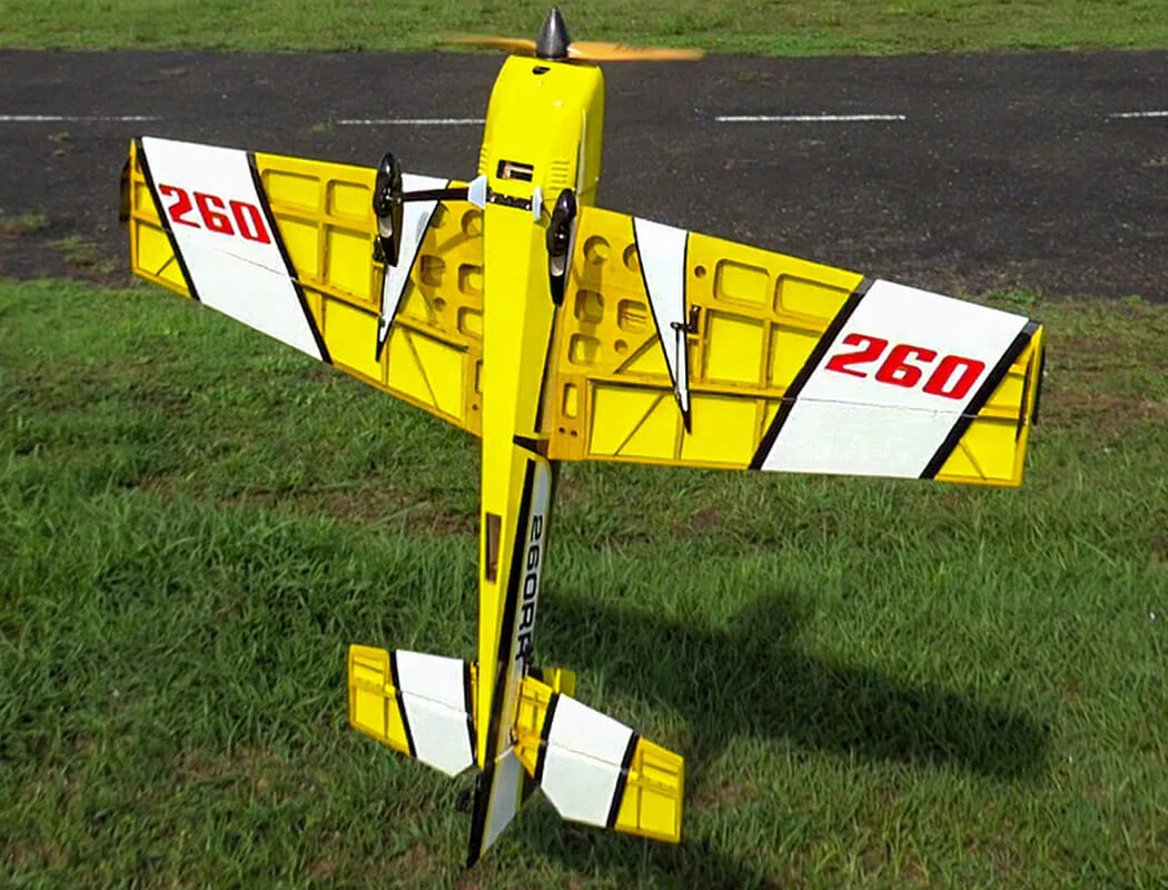 Precision Aerobatics Extra 260RR ARF - Yellow PL-1049-Y - Image 7