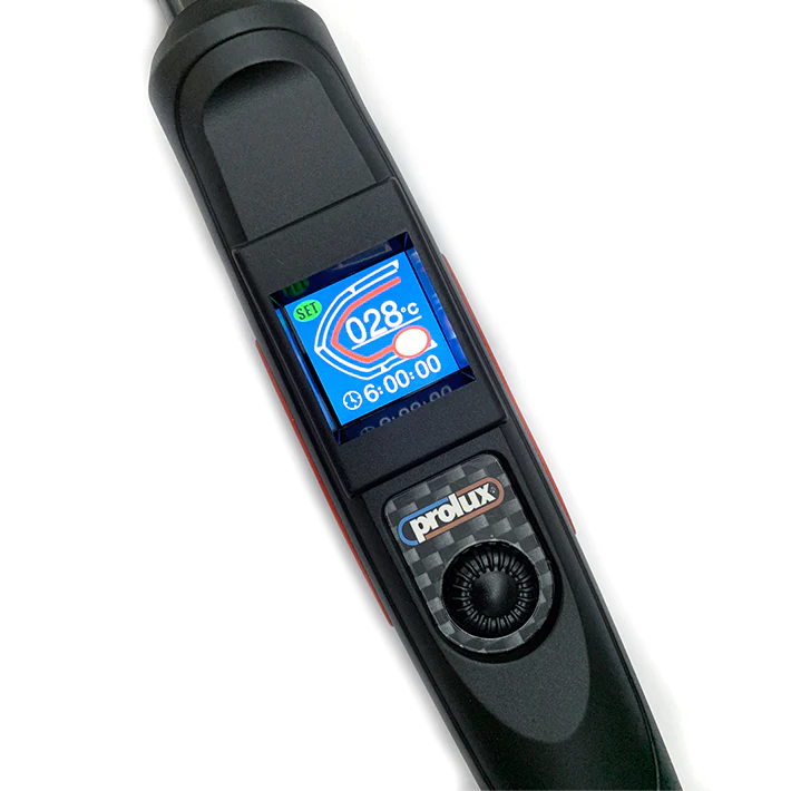 PROLUX DIGITAL TFT-LCD THERMAL SEALING IRON W/STAND UK 3-PIN PX1367GB - Image 2