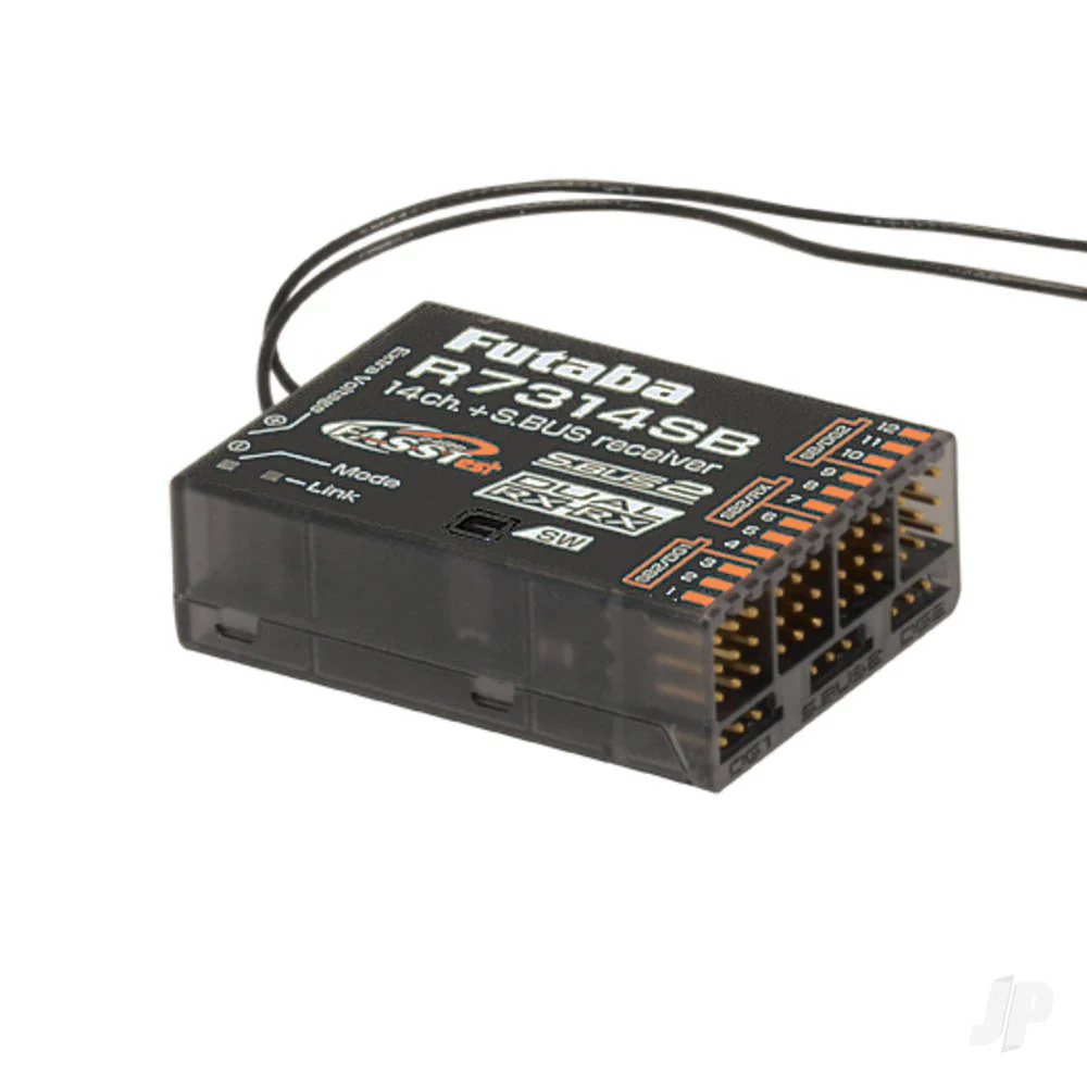 Futaba R7314SB 14-Channel (PWM) Air Receiver (26-Channel S.BUS) FASSTest - High Gain Aerials - Image 4
