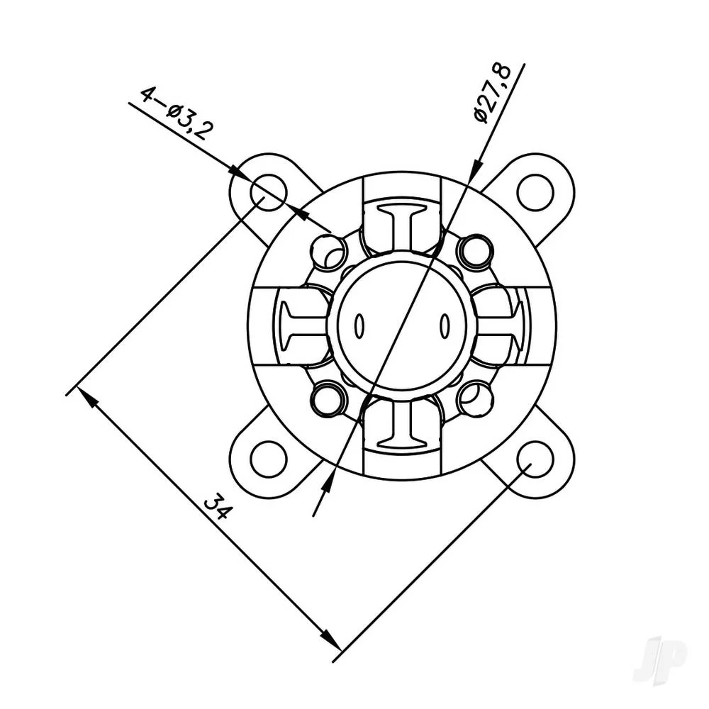 Radient Brushless Motor 2822 1600KV (2-3S) RDNM28221600 - Image 4