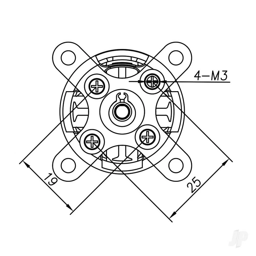 Radient Brushless Motor 3530 1100KV (2-4S) RDNM35301100 - Image 5