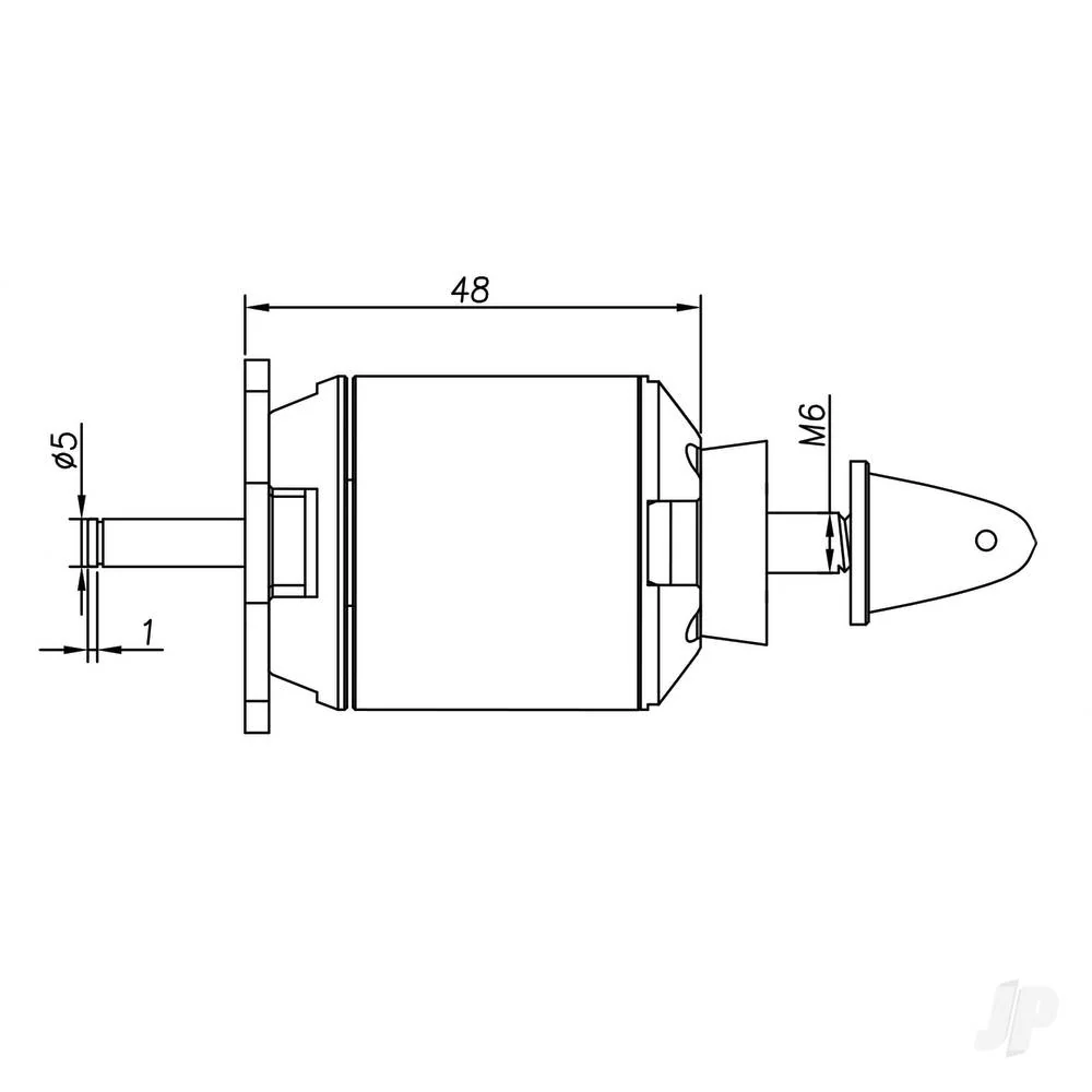 Radient Brushless Motor 3548 900KV (2-4S) RDNM3548900 - Image 3