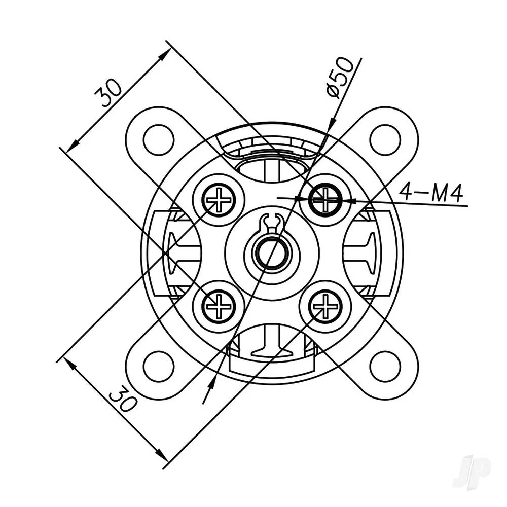 Radient Brushless Motor 5055 570KV (4-6S) RDNM5055570 - Image 5