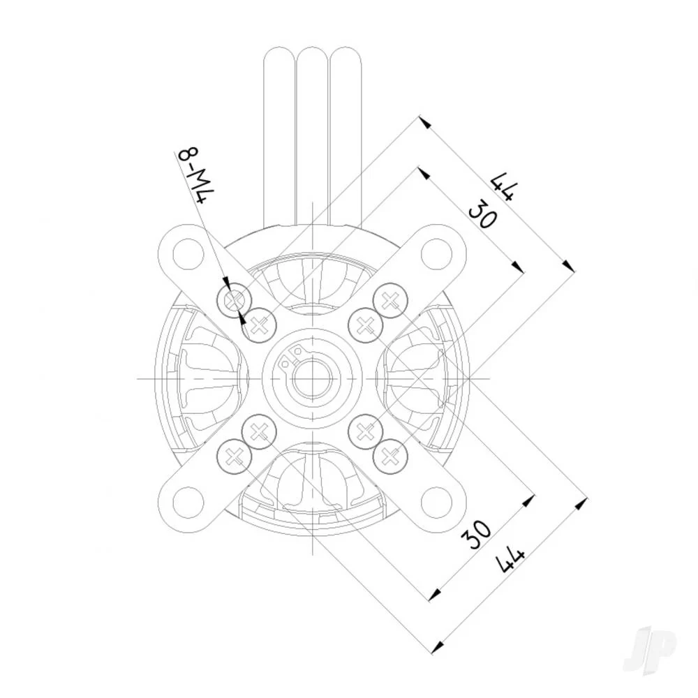 Radient Brushless Motor 6354 200KV (4-10S) RDNM6354200 - Image 5