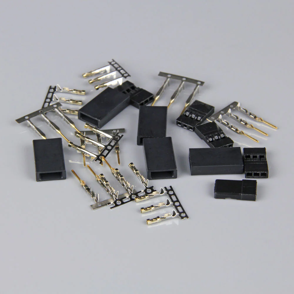 Radient Hitec / JR Connectors Pairs with Gold Pins (5pcs) RDNAC010083