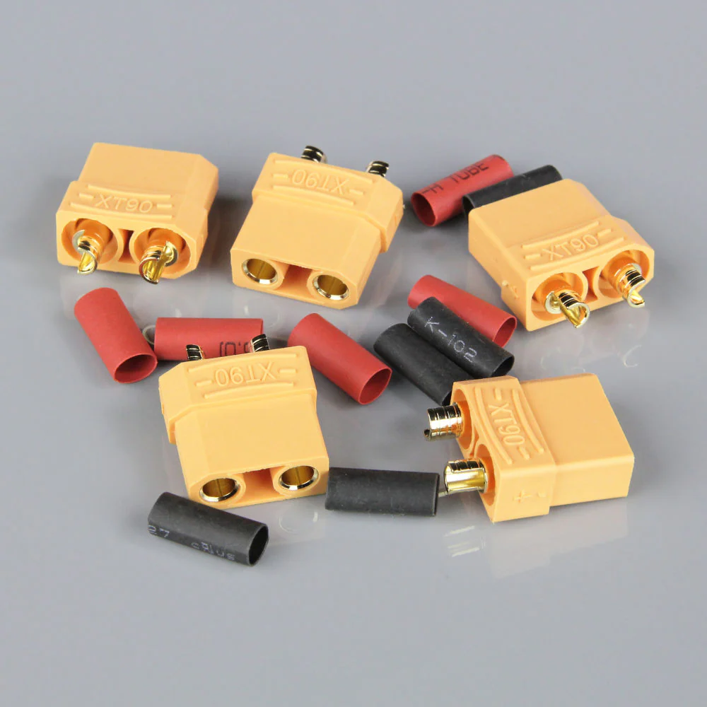 Radient XT90 Female including Heat Shrink (Battery End) (5pcs) RDNAC010036