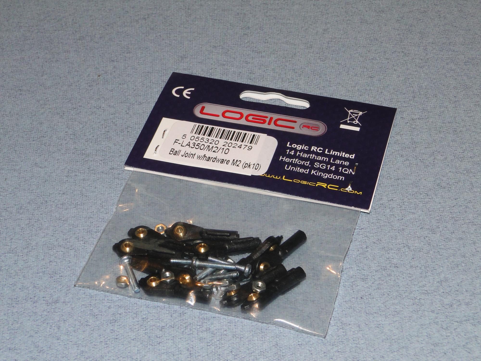 Radio Active Ball Joint w/hardware M2 (pk10) RCA137/10 - Image 2