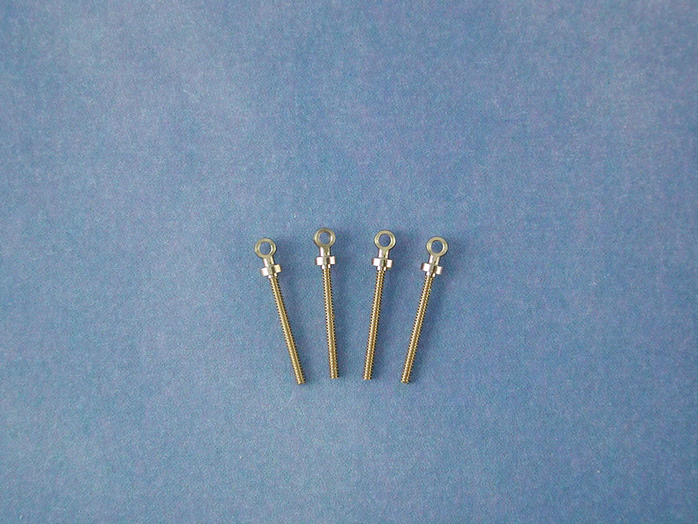Radio Active Eyebolt M1 BallDia.:2mm Thread Length :12mm(Pk4) RMA66501