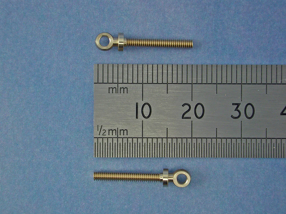 Radio Active Eyebolt M2 BallDia.:3.8mm Thread Length :14mm(Pk4) RMA66505 - Image 3