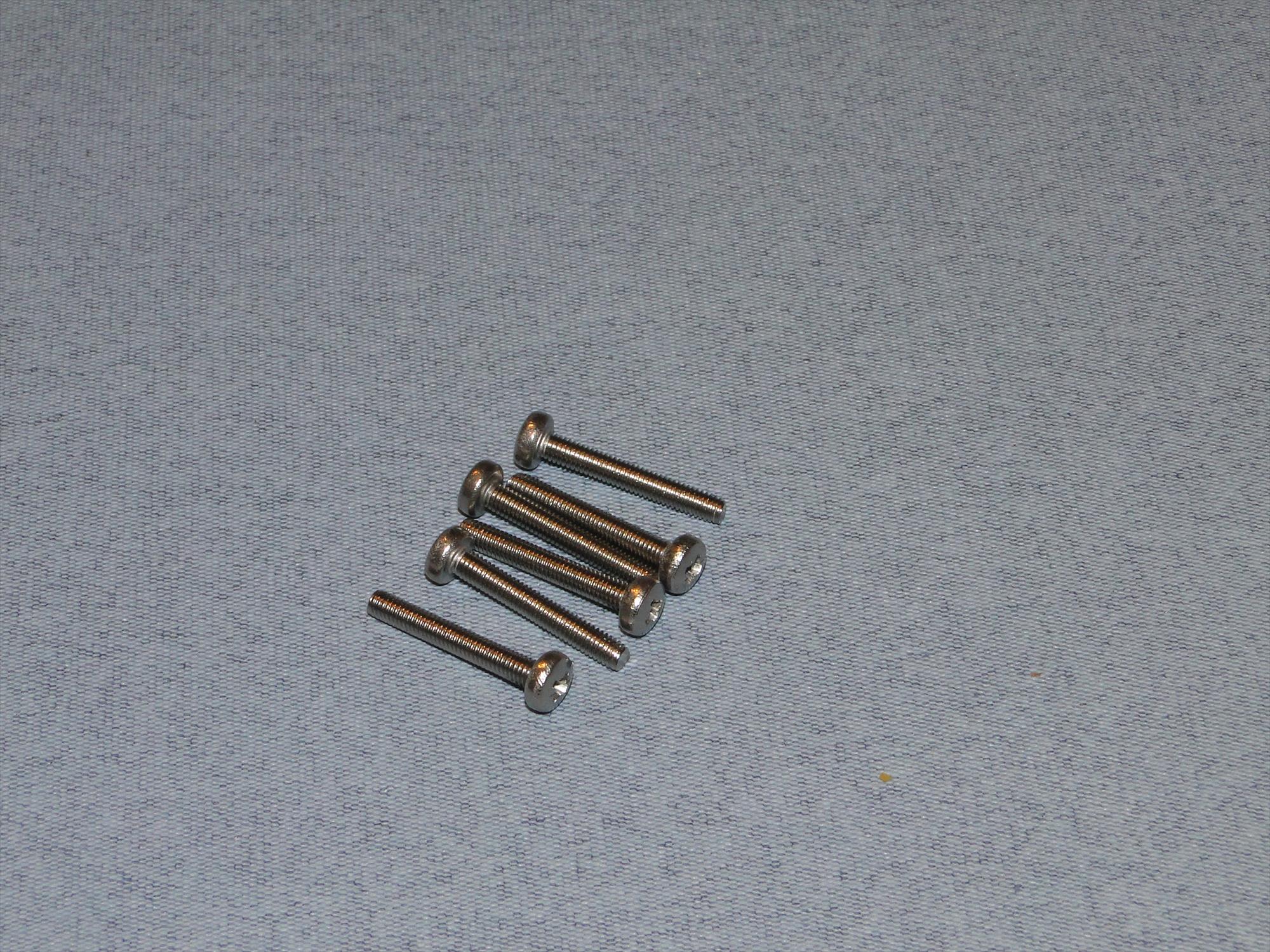 Radio Active Stainless Steel Pozi Pan Head Screw M3x20mm (Pk6) SCR04/20M3