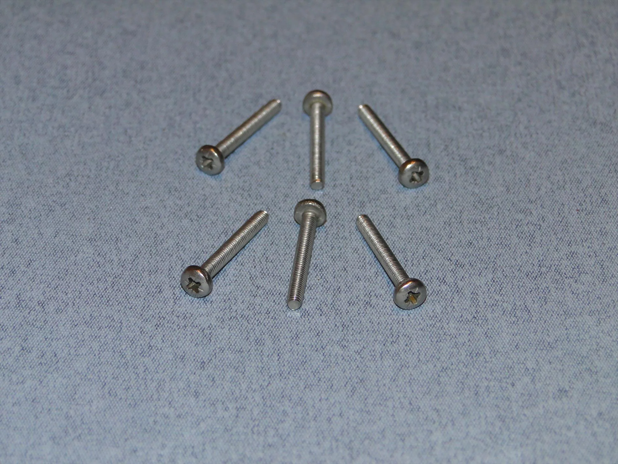 Radio Active Stainless Steel Pozi Pan Head Screw M3x25mm (Pk6) SCR04/25M3