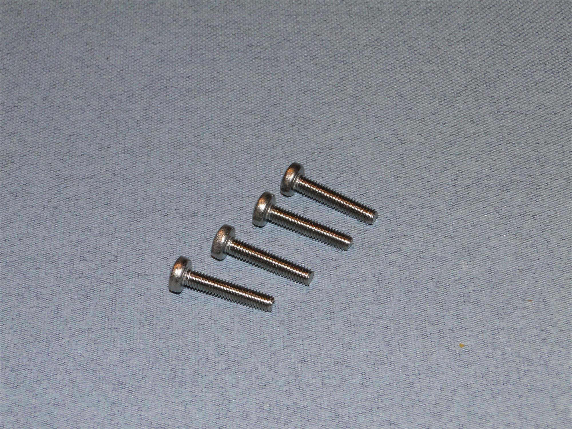Radio Active Stainless Steel Pozi Pan Head Screw M4x20mm (Pk4) SCR04/20M4