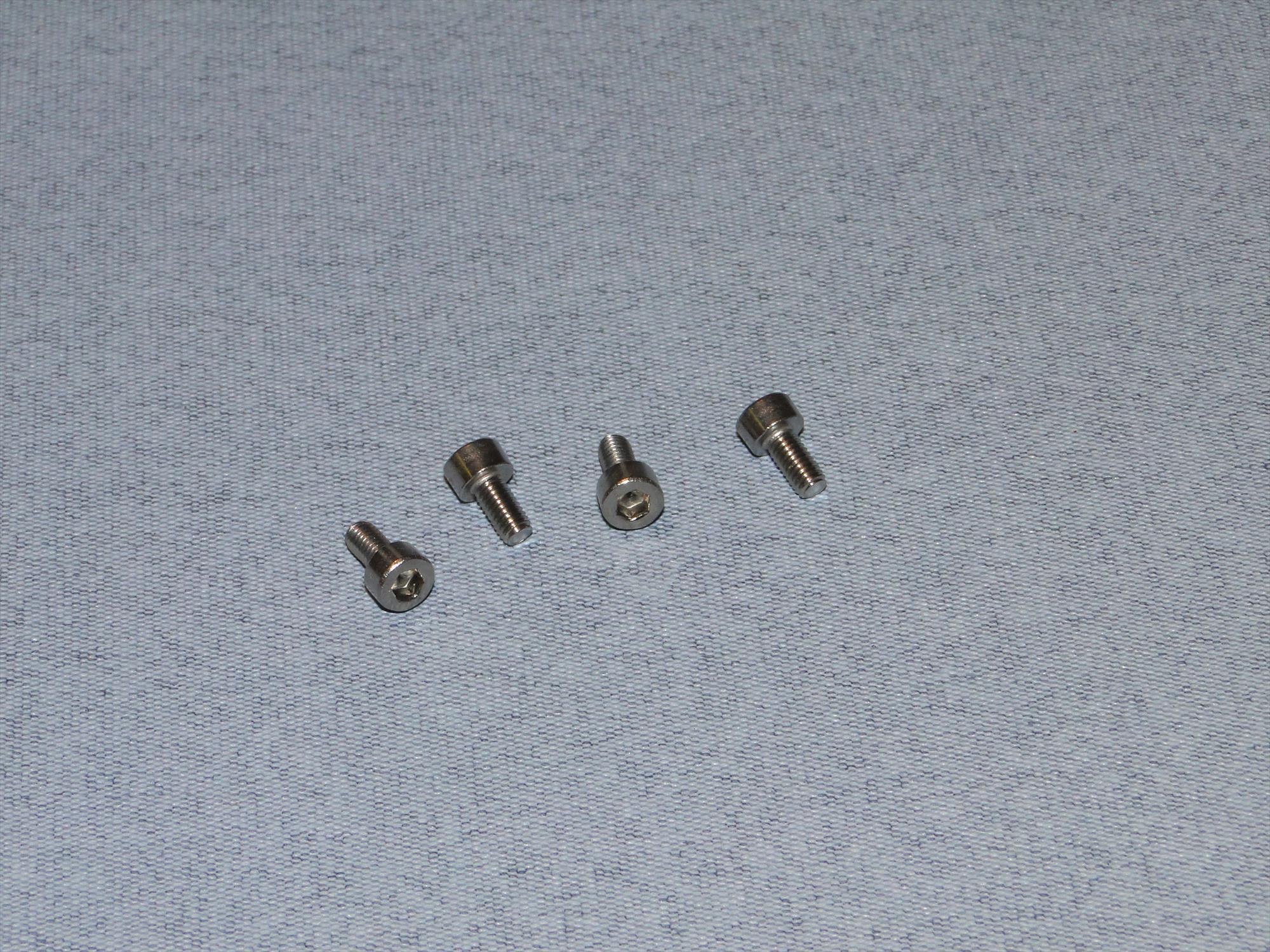 Radio Active Stainless Steel Socket Head Screw M3x6mm (Pk4) SCR01/06M3