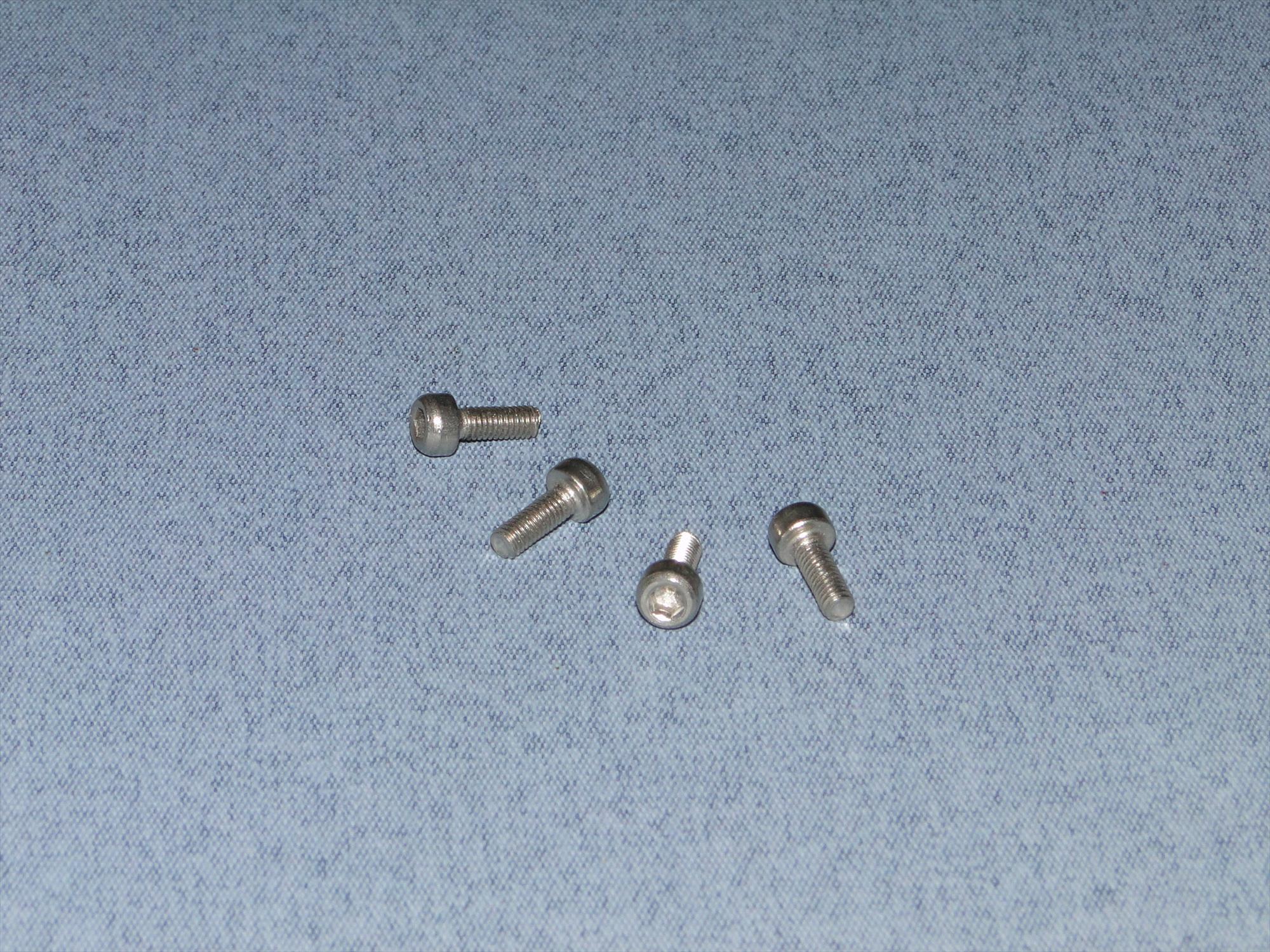Radio Active Stainless Steel Socket Head Screw M3x8mm (Pk4) SCR01/08M3