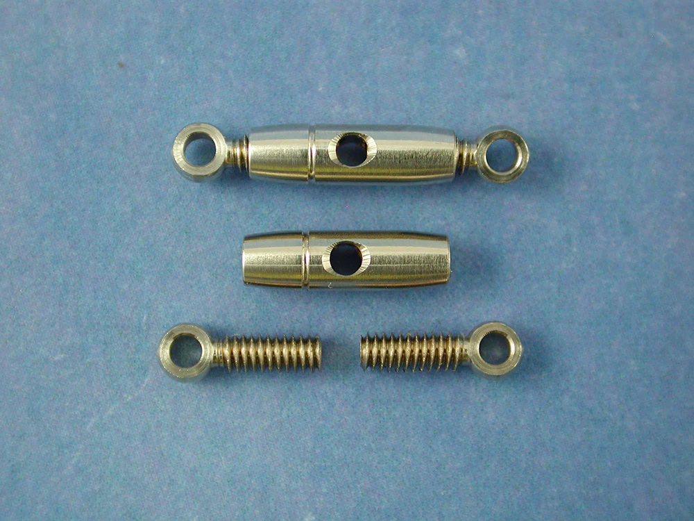 Radio Active Turnbuckle Pair, 3mm Eye, 10mm Ctr RMA645310