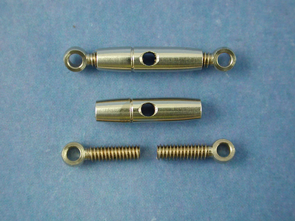 Radio Active Turnbuckle Pair, 3mm Eye, 12mm Ctr RMA645312