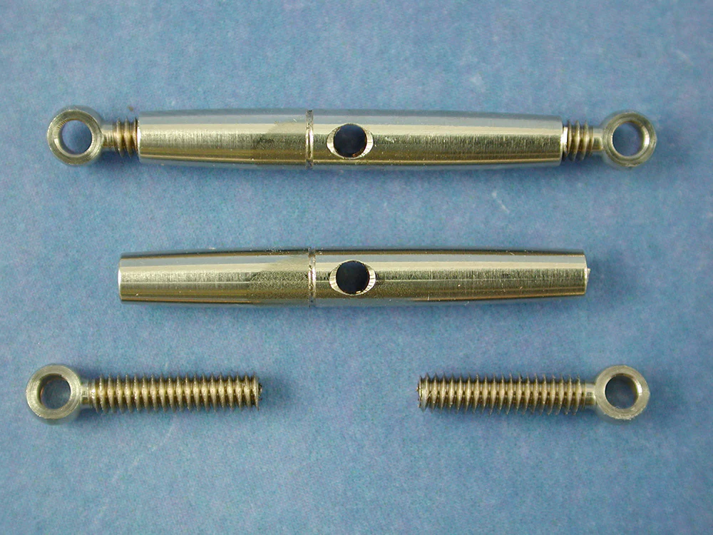 Radio Active Turnbuckle Pair, 3mm Eye, 20mm Ctr RMA645320