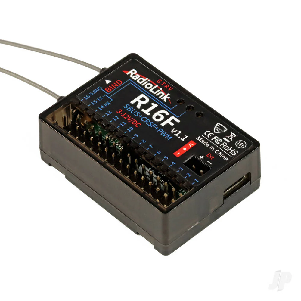 RadioLink T16D 2.4GHz 16-Channel Transmitter with R16F Receiver RLKT121010 - Image 10