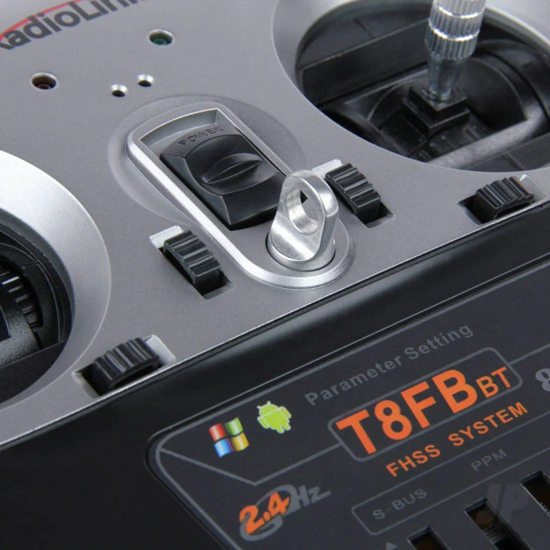 RadioLink T8FB-BT 2.4GHz 8-Channel Transmitter with Bluetooth and 2x R8EF Receivers (Mode 2) RLKT081010 - Image 10