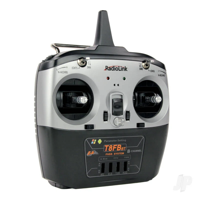 RadioLink T8FB-BT 2.4GHz 8-Channel Transmitter with Bluetooth and 2x R8EF Receivers (Mode 2) RLKT081010 - Image 11
