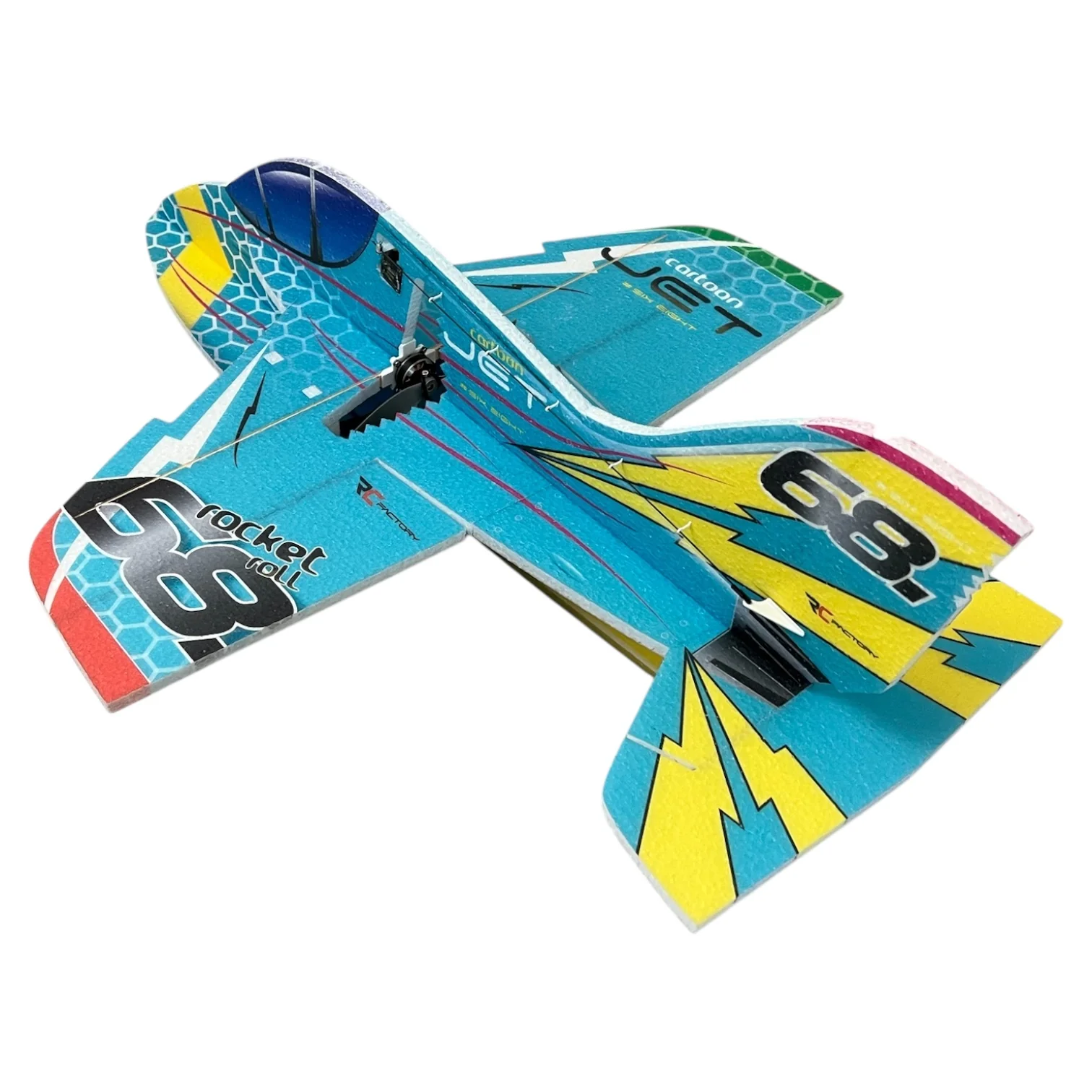 RC Factory Cartoon Jet / 570 mm (F70) 18420 - Image 4