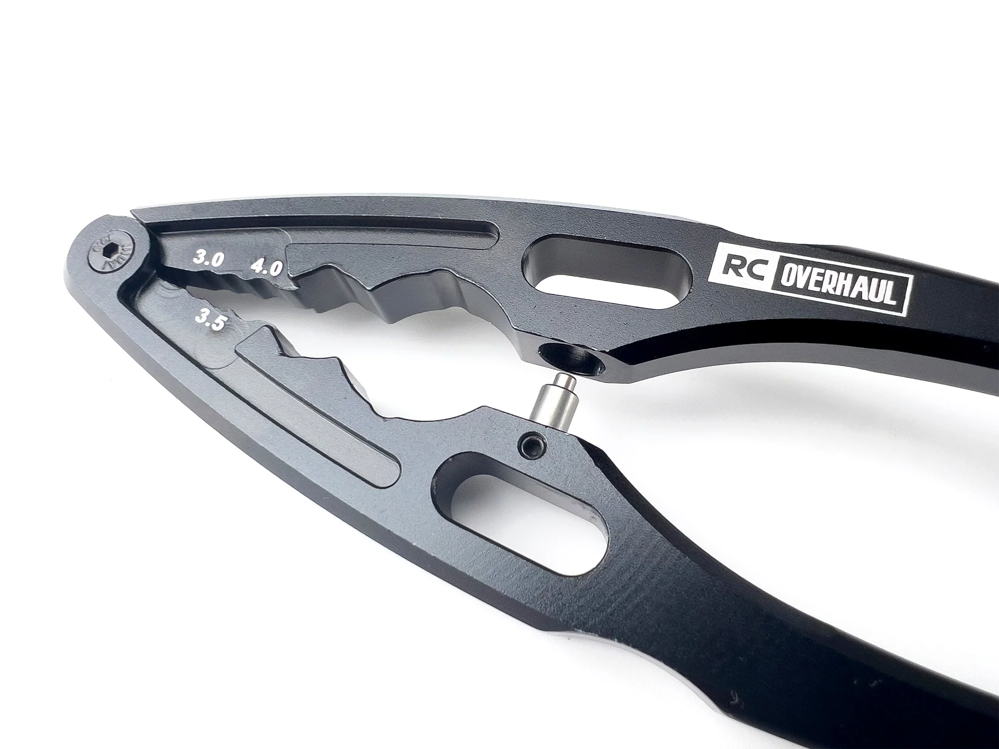 RC Overhaul Shock Shaft & Ball End Pliers Black Alum RCO-TL007 - Image 4