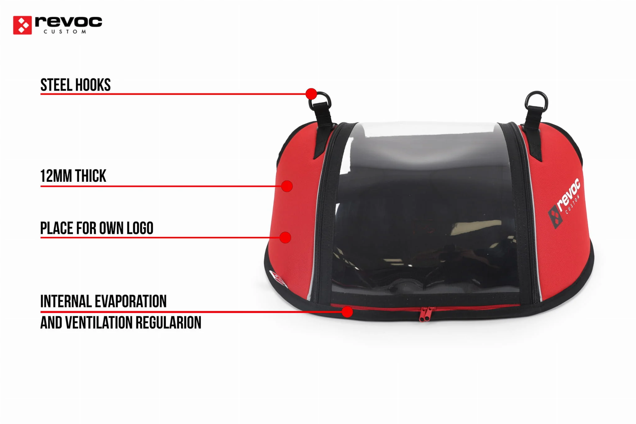 Revoc Transmitter Winter Case (Classic Line) In Dark Grey for Radios with or without tray AKC-STRA-0059 - Image 2