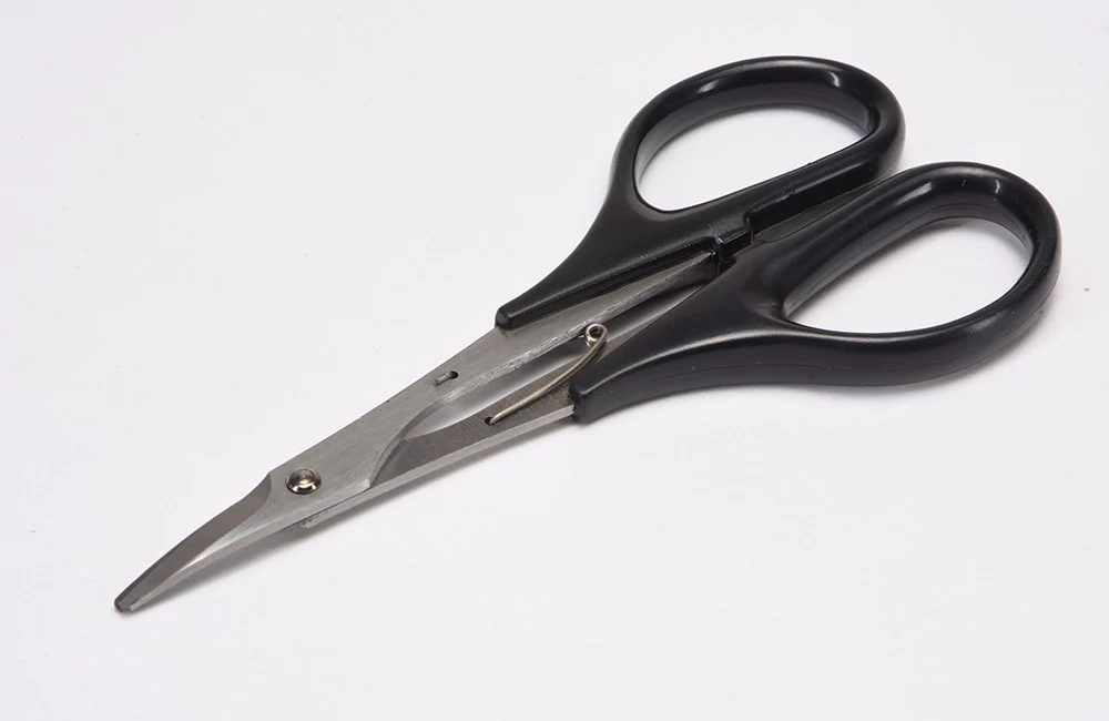 Ripmax Curved Lexan Scissors With Spring Retainer T-CSC01 - Image 2