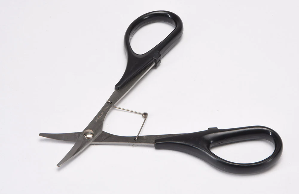 Ripmax Curved Lexan Scissors With Spring Retainer T-CSC01 - Image 3