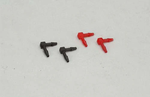 Robart 1/16" ID 'L' Tubing Coupler (Pk4) F-RB216