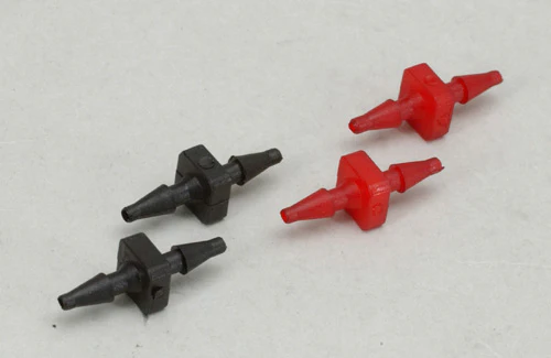 Robart 1/16" ID Straight Tube Coupler(Pk4) F-RB217